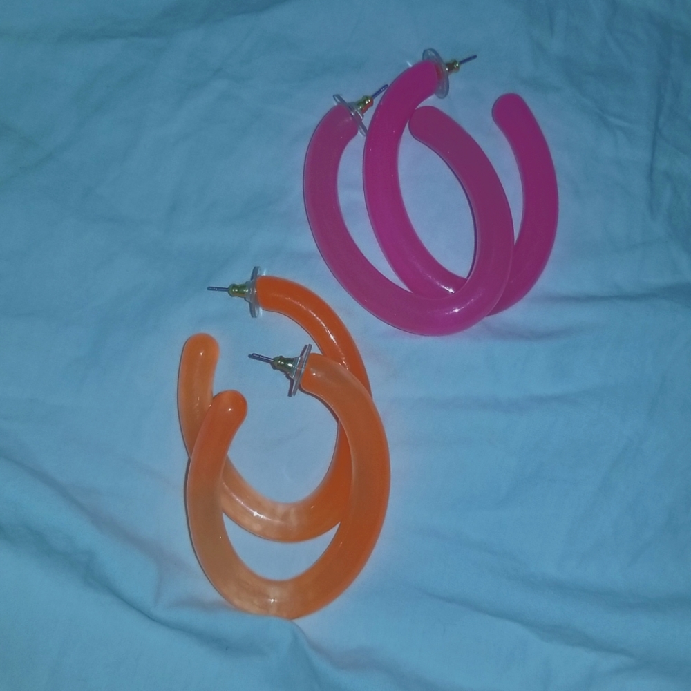 Baublebar Neon Hoops